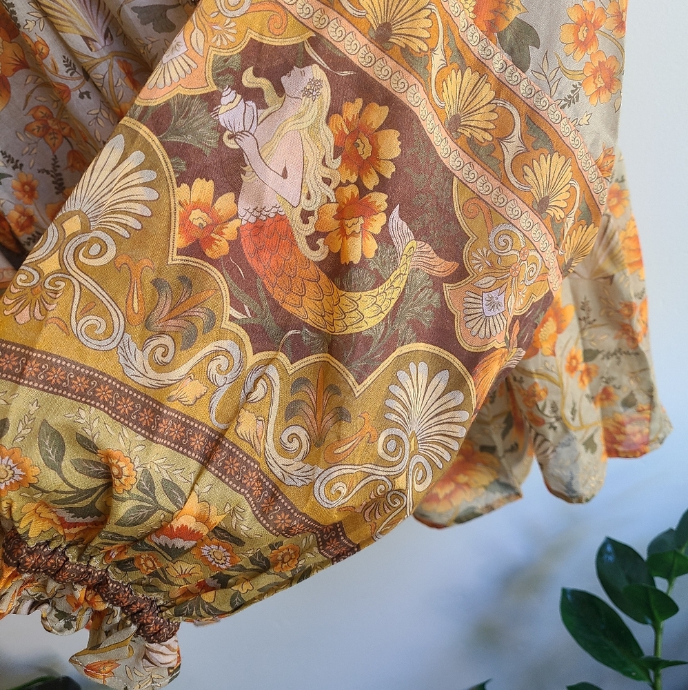 NWT Seashell Blouse in Sand - Picture 7 of 12